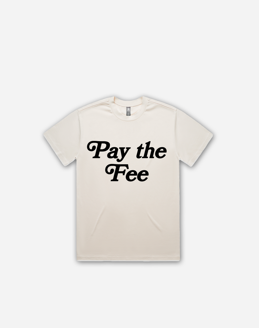 Off White Pay The Fee Tee